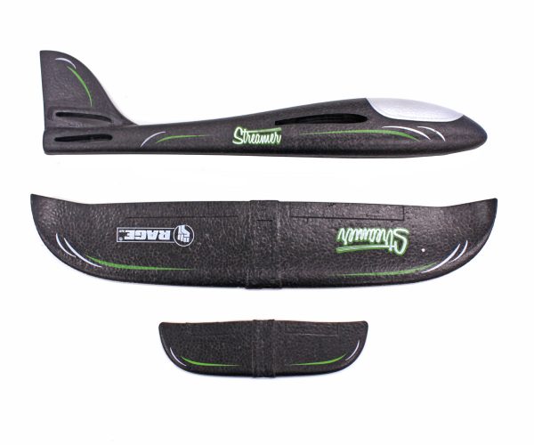 Product Image for  Streamer Hand-Launch Glider Rage, Yellow, Green, Orange, White, Black