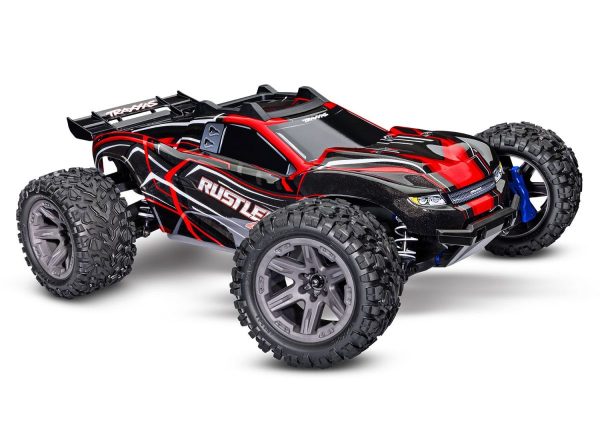 Product Image for  Rustler 4X4 BL-2s Brushless, Traxxas #67164-4, Includes Free Battery and Charger