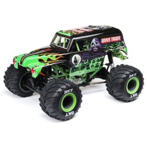 Product Image for  1/18 Mini LMT 4WD Grave Digger, Son Uva Digger, Megalodon Monster Truck RTR, Losi LOS01026