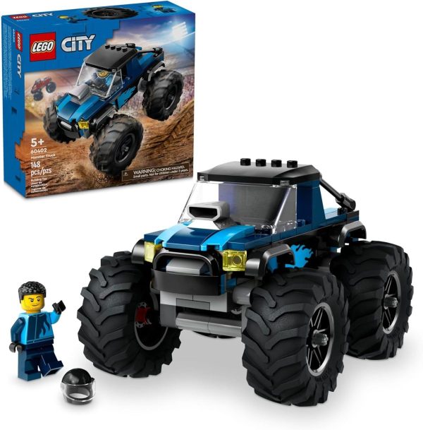 Product Image for  60402 Blue Monster Truck LEGO