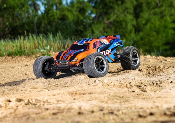 Product Image for  Rustler 2wd Truck RTR HD w/USB-C Charger and Battery, Traxxas #37254-8