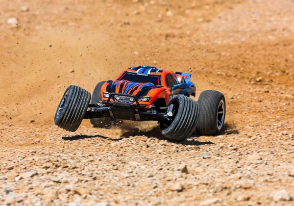 Product Image for  Rustler 2wd Truck RTR HD w/USB-C Charger and Battery, Traxxas #37254-8