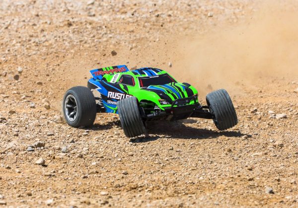 Product Image for  Rustler 2wd Truck RTR HD w/USB-C Charger and Battery, Traxxas #37254-8