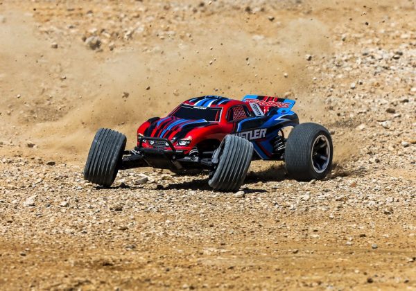 Product Image for  Rustler 2wd Truck RTR HD w/USB-C Charger and Battery, Traxxas #37254-8