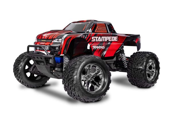 Product Image for  Stampede 2WD Truck HD w/USB-C Charger and Battery, Traxxas #36254-8