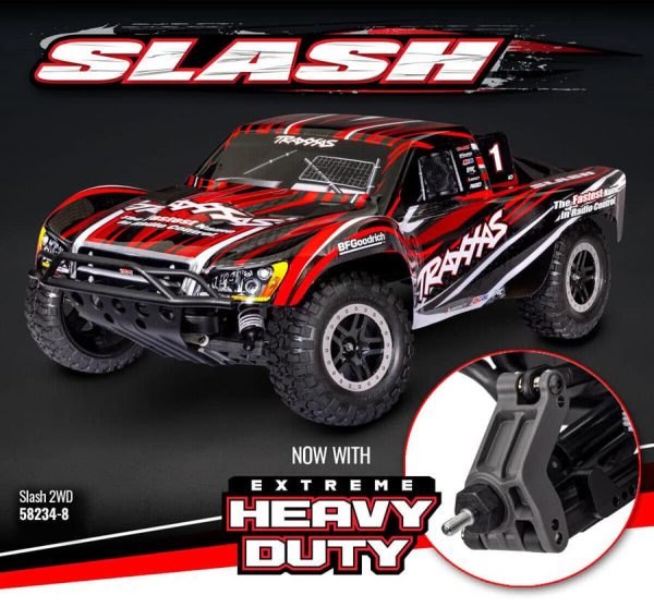 Product Image for  Slash 2WD Truck HD w/USB-C Charger and Battery, Traxxas #58234-8