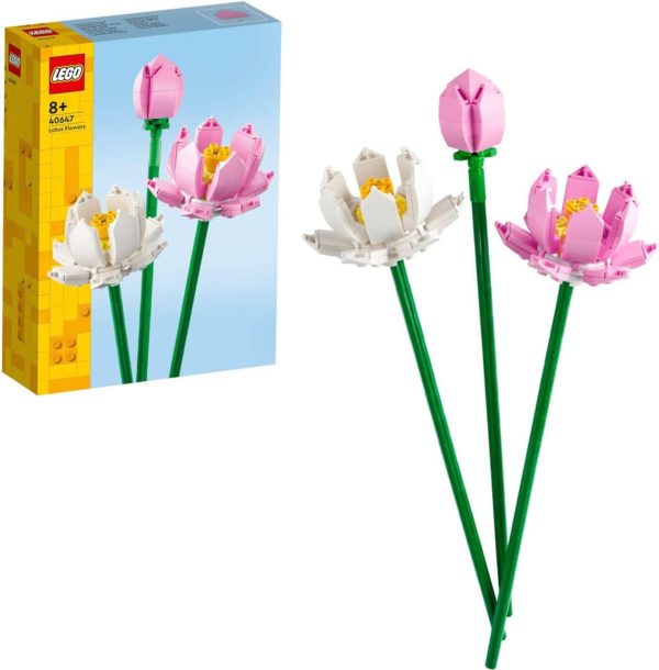 Product Image for  LEGO® Lotus Flowers 40647 Building Toy Set