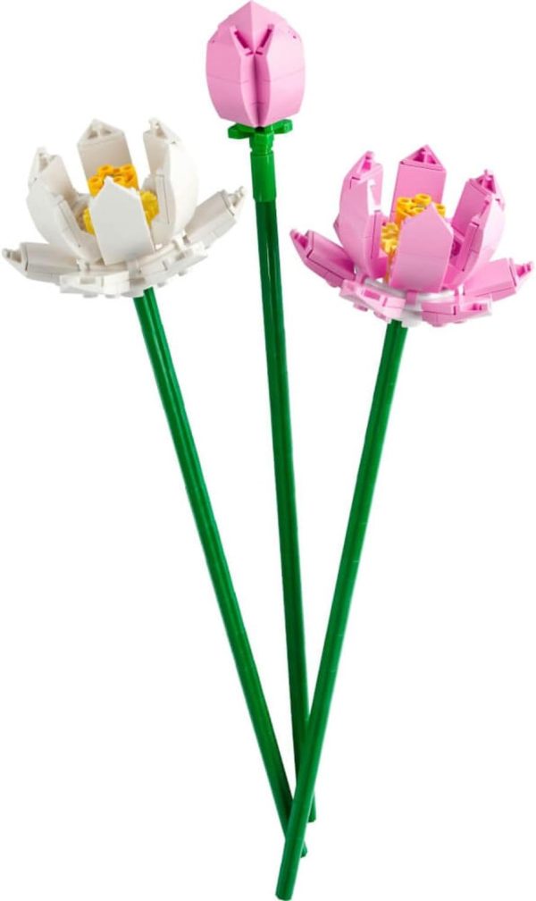 Product Image for  LEGO® Lotus Flowers 40647 Building Toy Set
