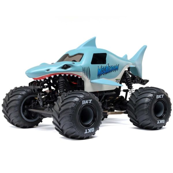 Product Image for  1/18 Mini LMT 4WD Grave Digger, Son Uva Digger, Megalodon Monster Truck RTR, Losi LOS01026