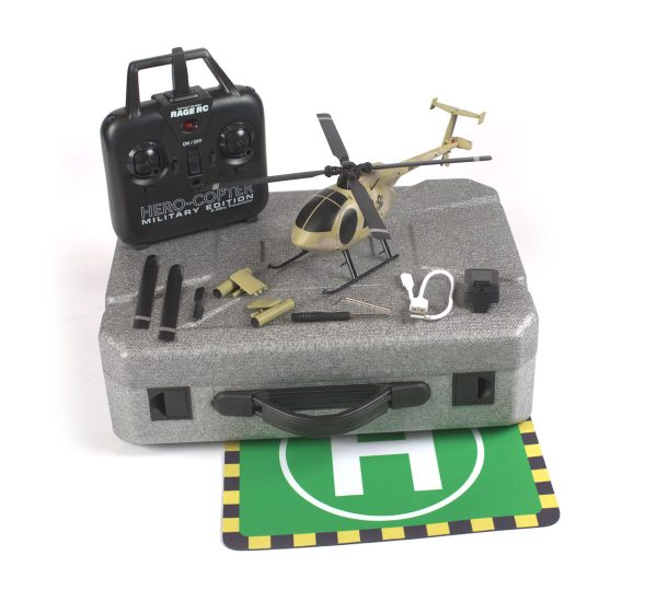 Product Image for  Hero-Copter, 4-Blade RTF Helicopter Rage