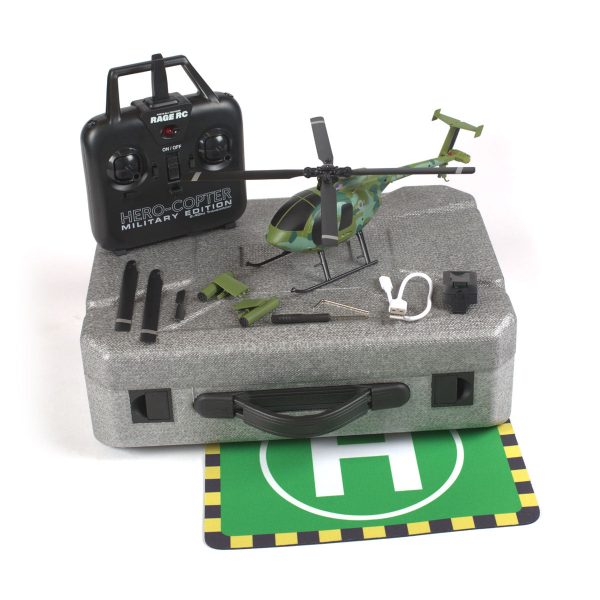 Product Image for  Hero-Copter, 4-Blade RTF Helicopter Rage