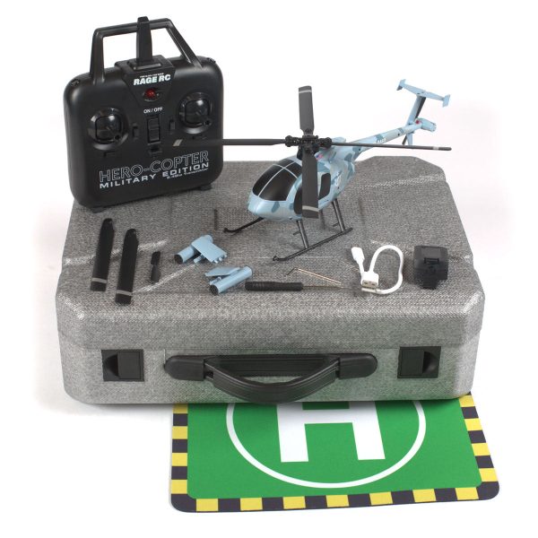 Product Image for  Hero-Copter, 4-Blade RTF Helicopter Rage