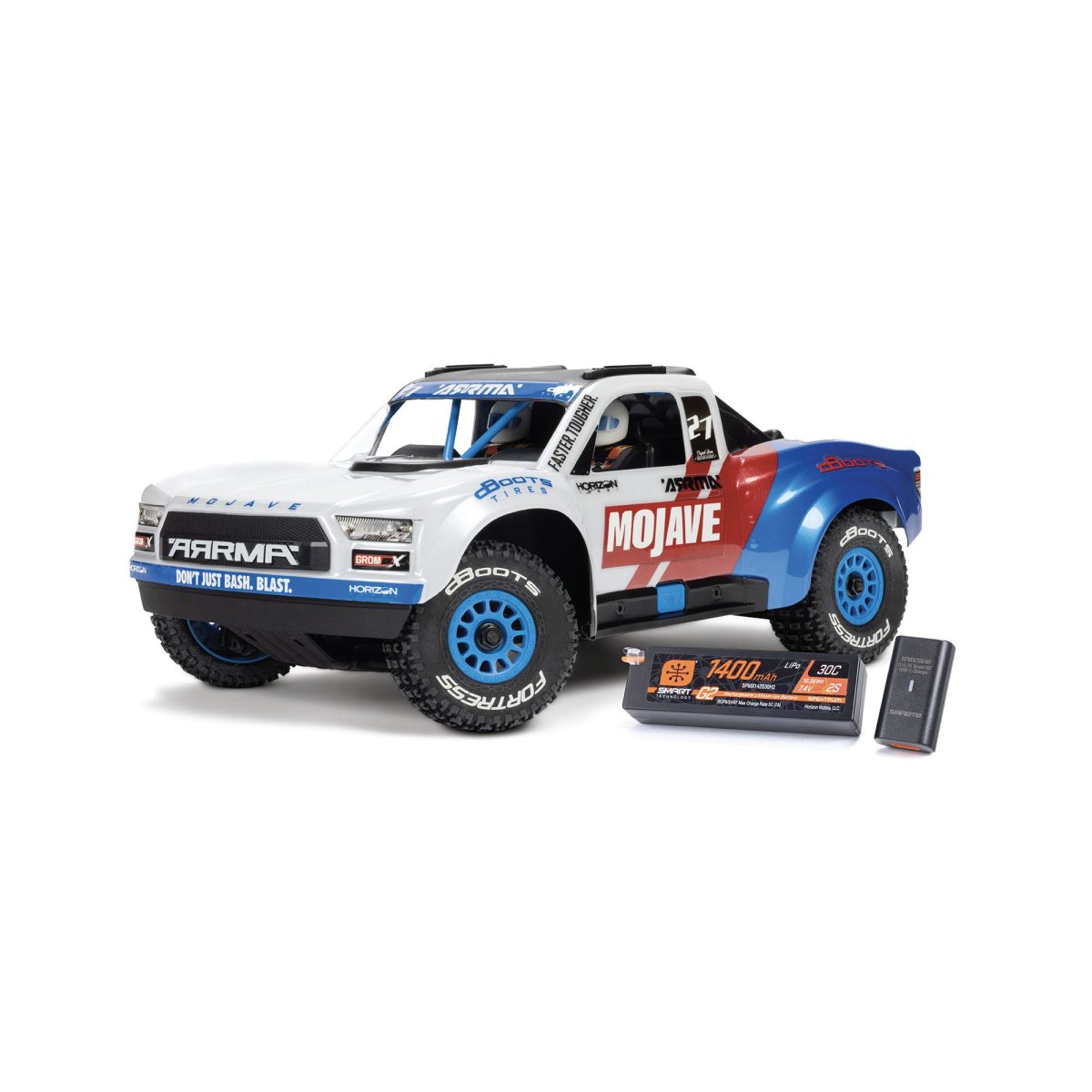 Product Image for MOJAVE GROM 223S BLX Brushless 4X4 Small Scale Desert Truck RTR, Arrma, ARA2304