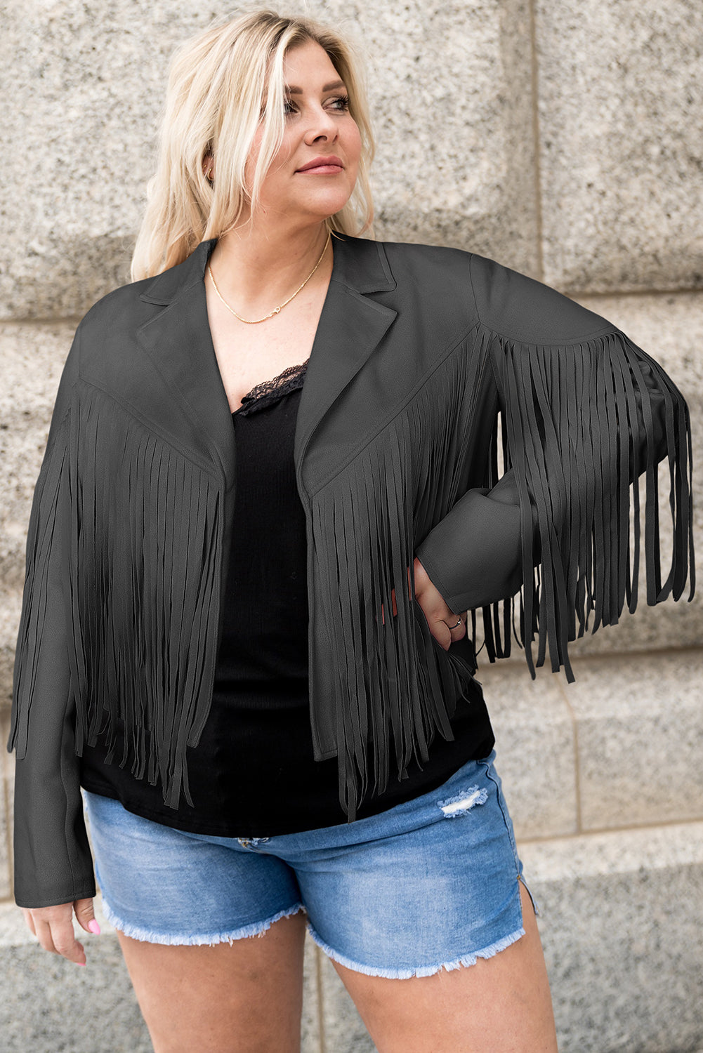 Product Image for Fringe Western Open Front Jacket