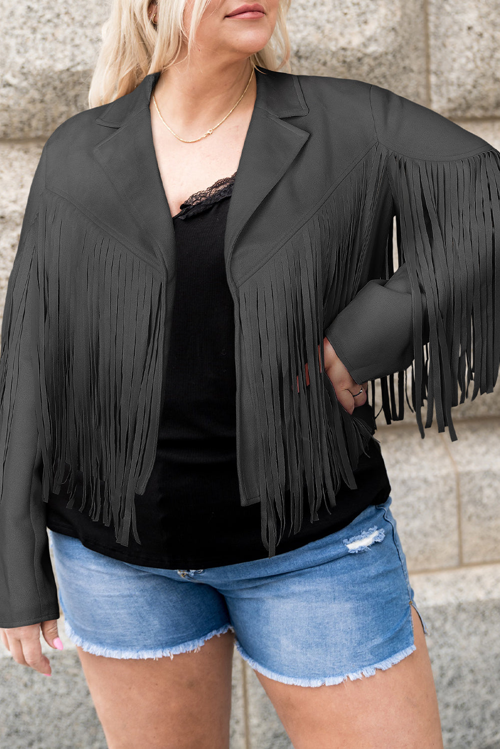 Product Image for Fringe Western Open Front Jacket