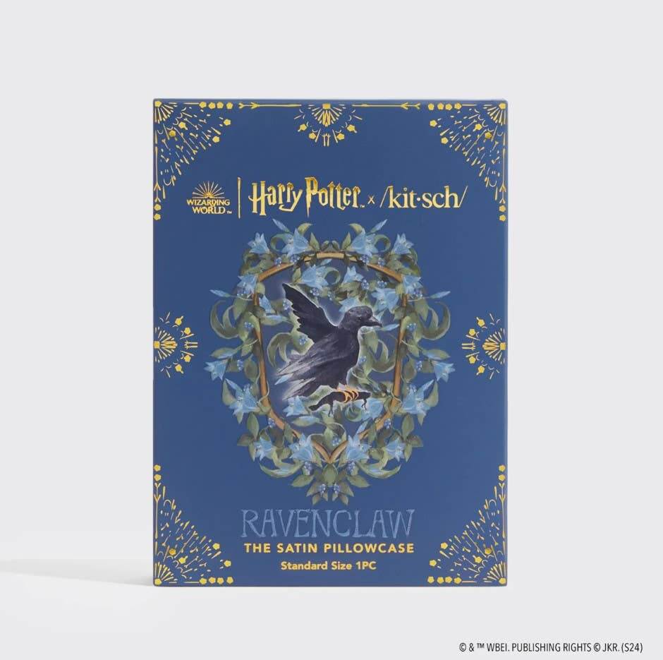 Product Image for Harry Potter x Kitsch Satin Pillowcase Standard – Ravenclaw