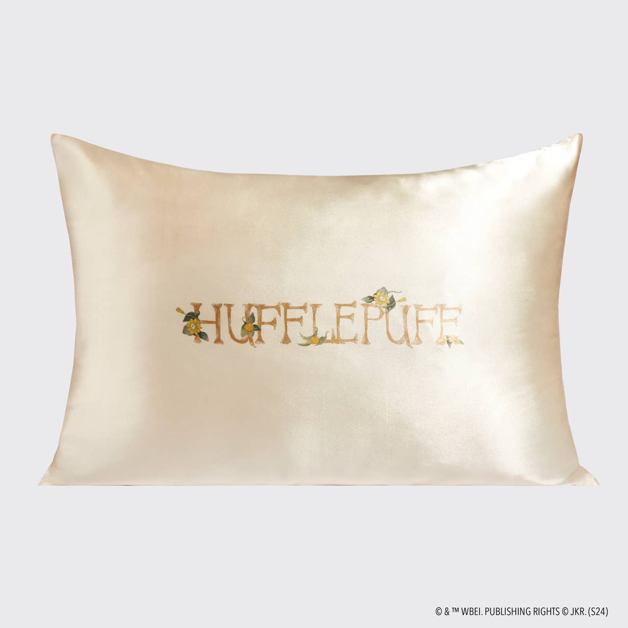 Product Image for Harry Potter x Kitsch Satin Pillowcase Standard – Hufflepuff