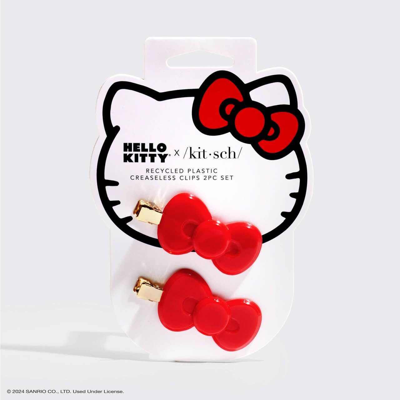 Product Image for Hello Kitty x Kitsch Recycled Plastic Creaseless Clips Set