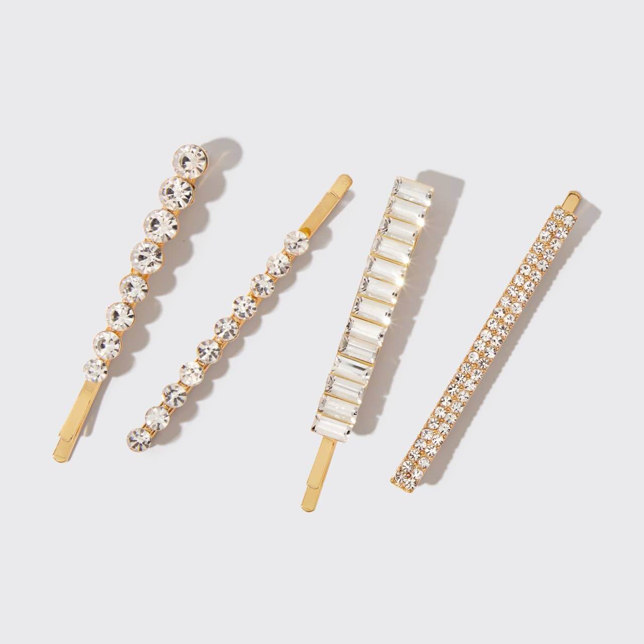 Product Image for Holiday All Dressed up Rhinestone Bobby Pins 4pc Set