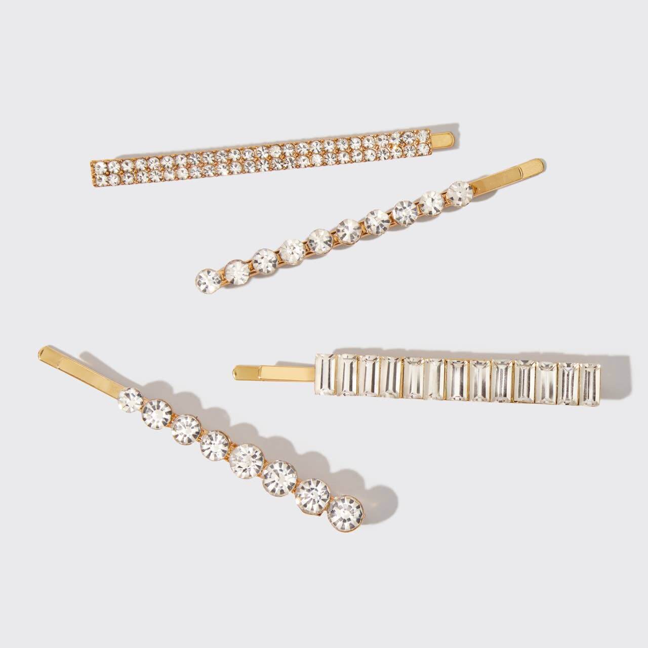 Product Image for Holiday All Dressed up Rhinestone Bobby Pins 4pc Set