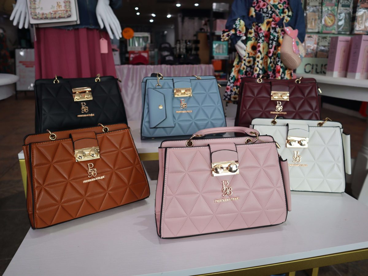 Product Image for Geometric Handbag Women’s Medium Large purse Prestige Boutique