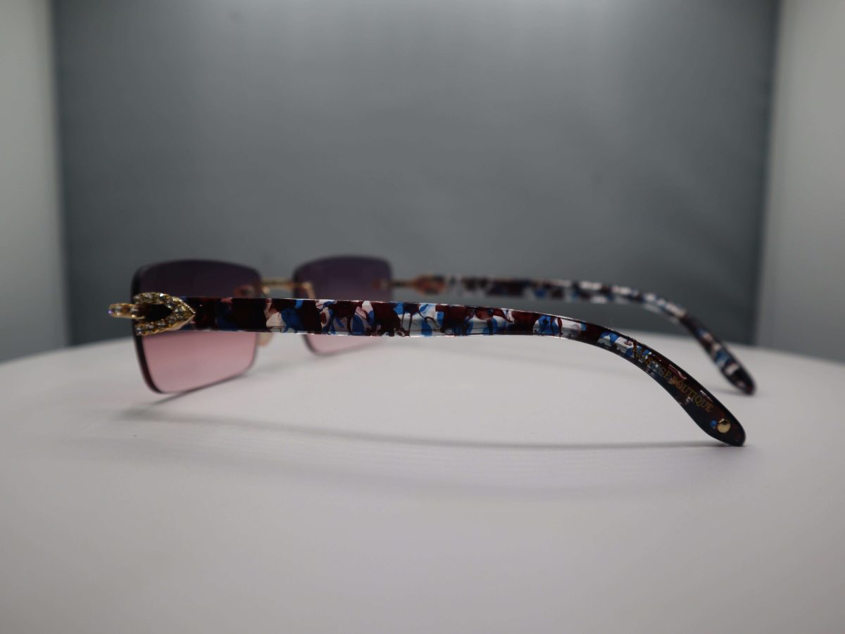 Product Image for Prestige Boutique Pink Floral Fashionista Hidden Gems Collection Women’s Sunglasses