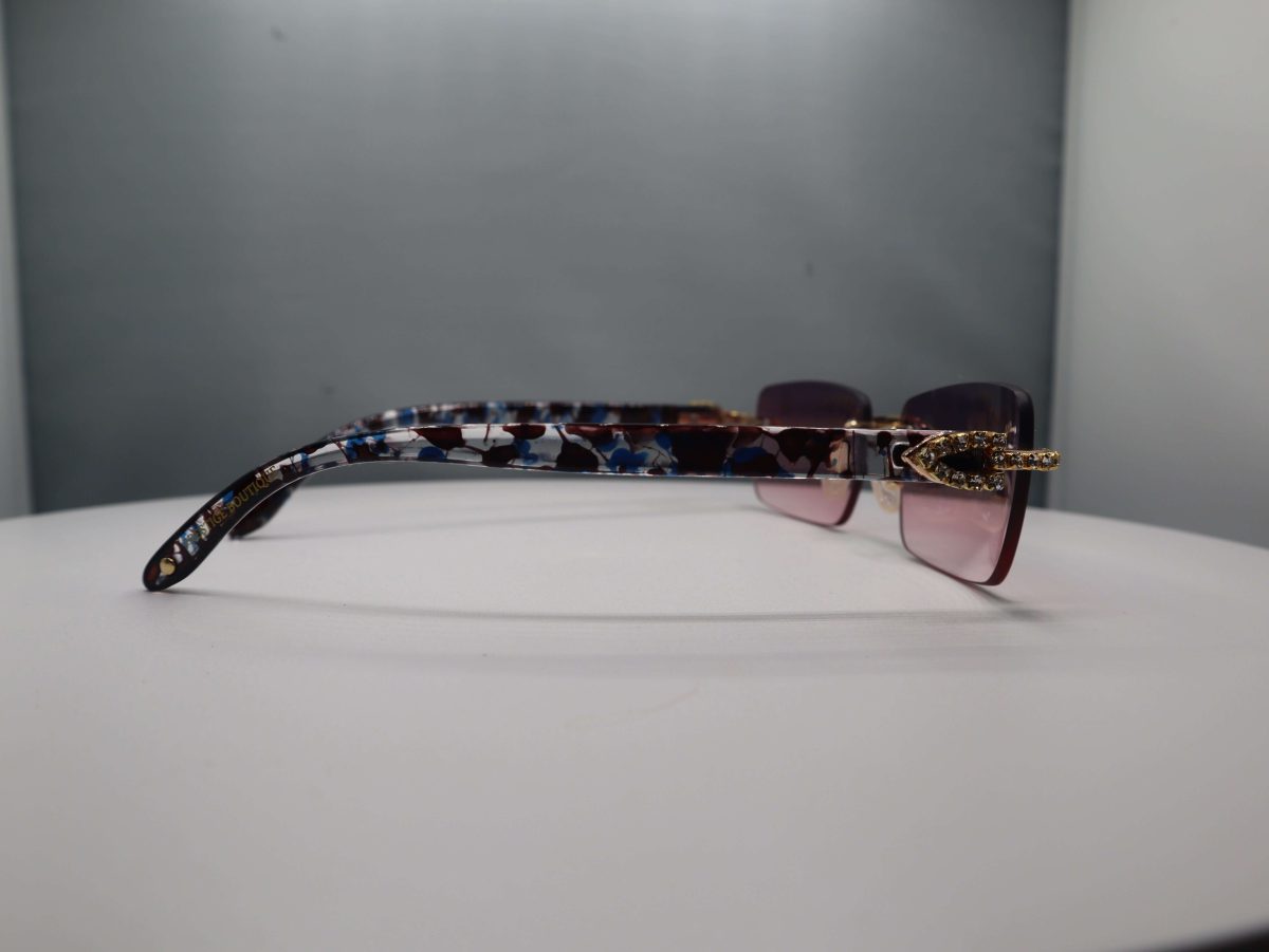 Product Image for Prestige Boutique Pink Floral Fashionista Hidden Gems Collection Women’s Sunglasses