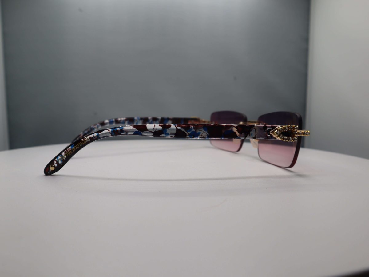 Product Image for Prestige Boutique Pink Floral Fashionista Hidden Gems Collection Women’s Sunglasses