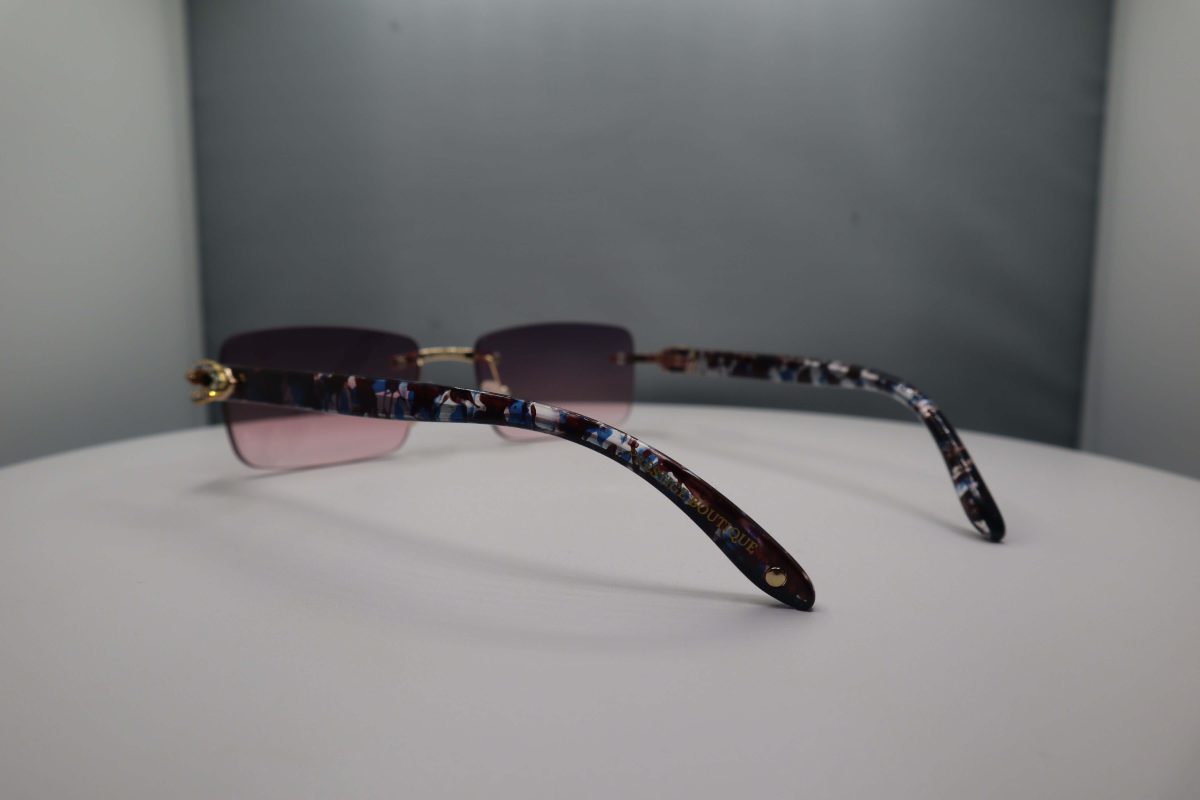 Product Image for Prestige Boutique Pink Floral Fashionista Hidden Gems Collection Women’s Sunglasses