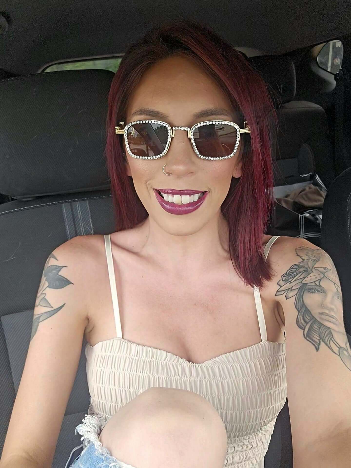 Product Image for Women’s Rhinestone Sunglasses Total Gem