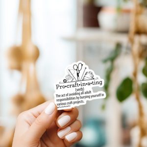 Product Image for Procraftinating Sticker