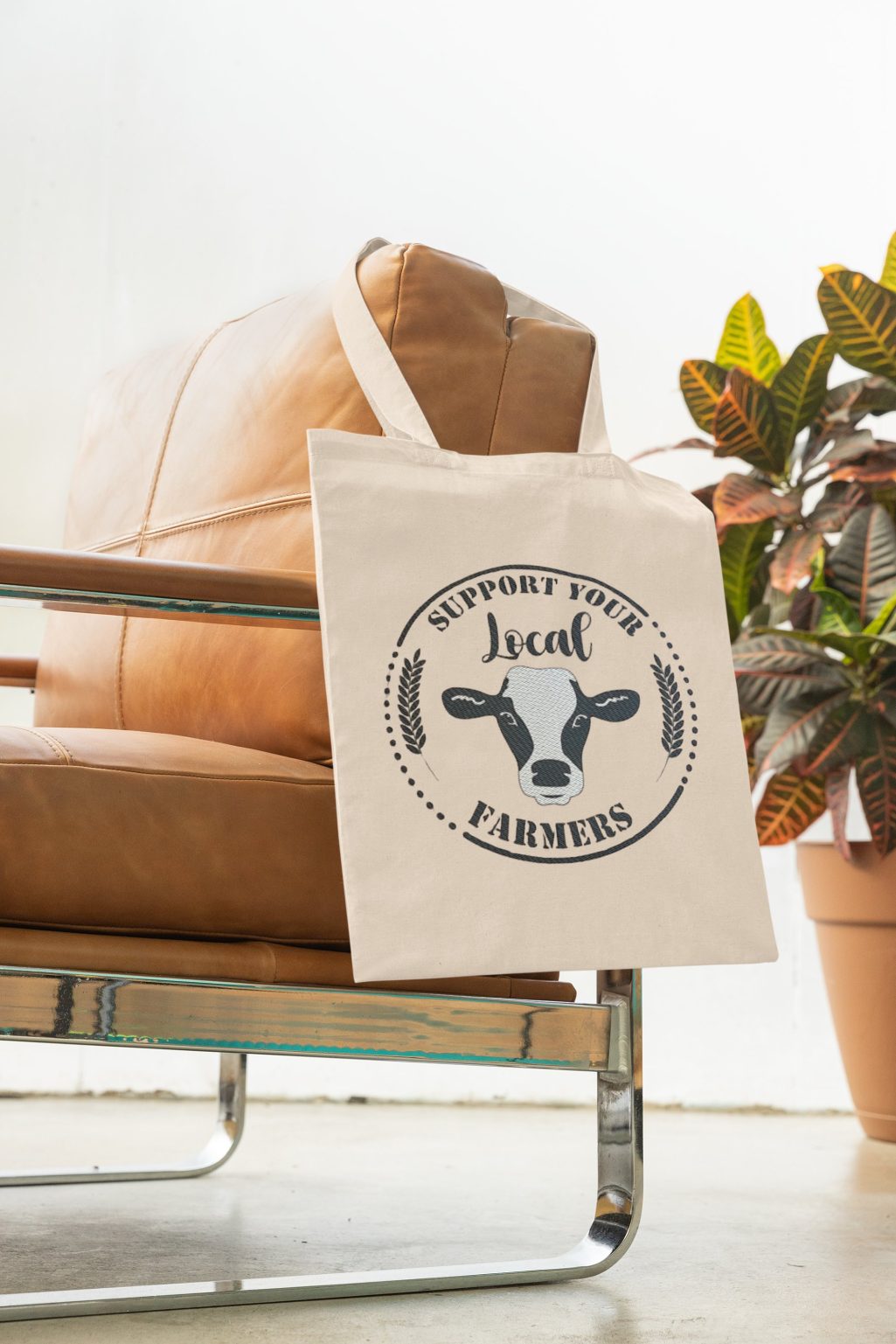 Product Image for Moo-ve Over Plastic 🐄 – Local Farmer Cotton Tote