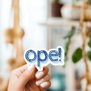 Product Image for Ope! Midwest Apology Sticker