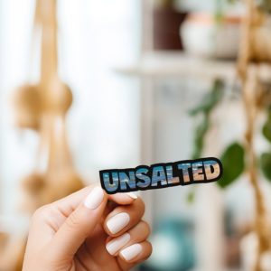 Product Image for Unsalted Clear Vinyl Sticker