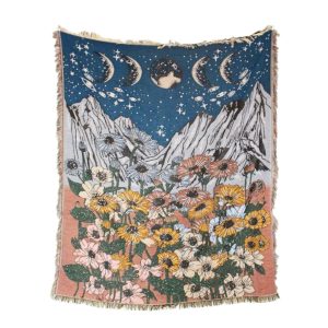 Product Image for Moon Mountain Woven Tapestry/Throw