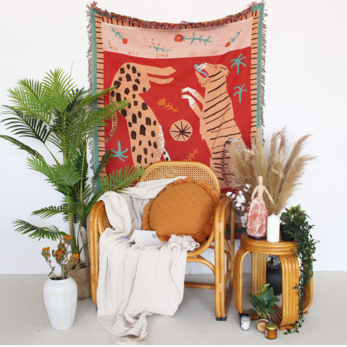 Product Image for Big Cats Don’t Cry Woven Throw Blanket