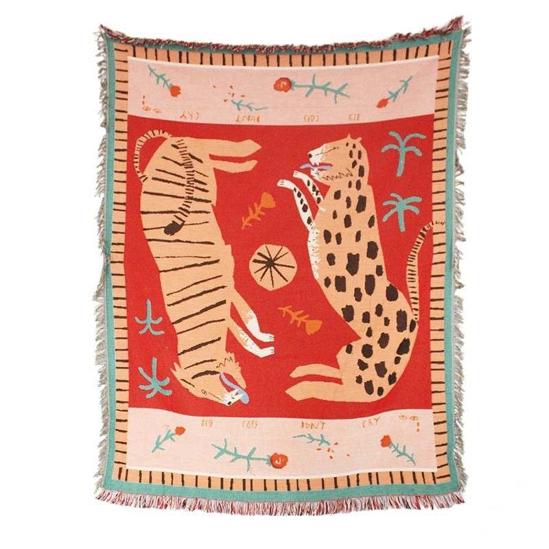 Product Image for Big Cats Don’t Cry Woven Throw Blanket