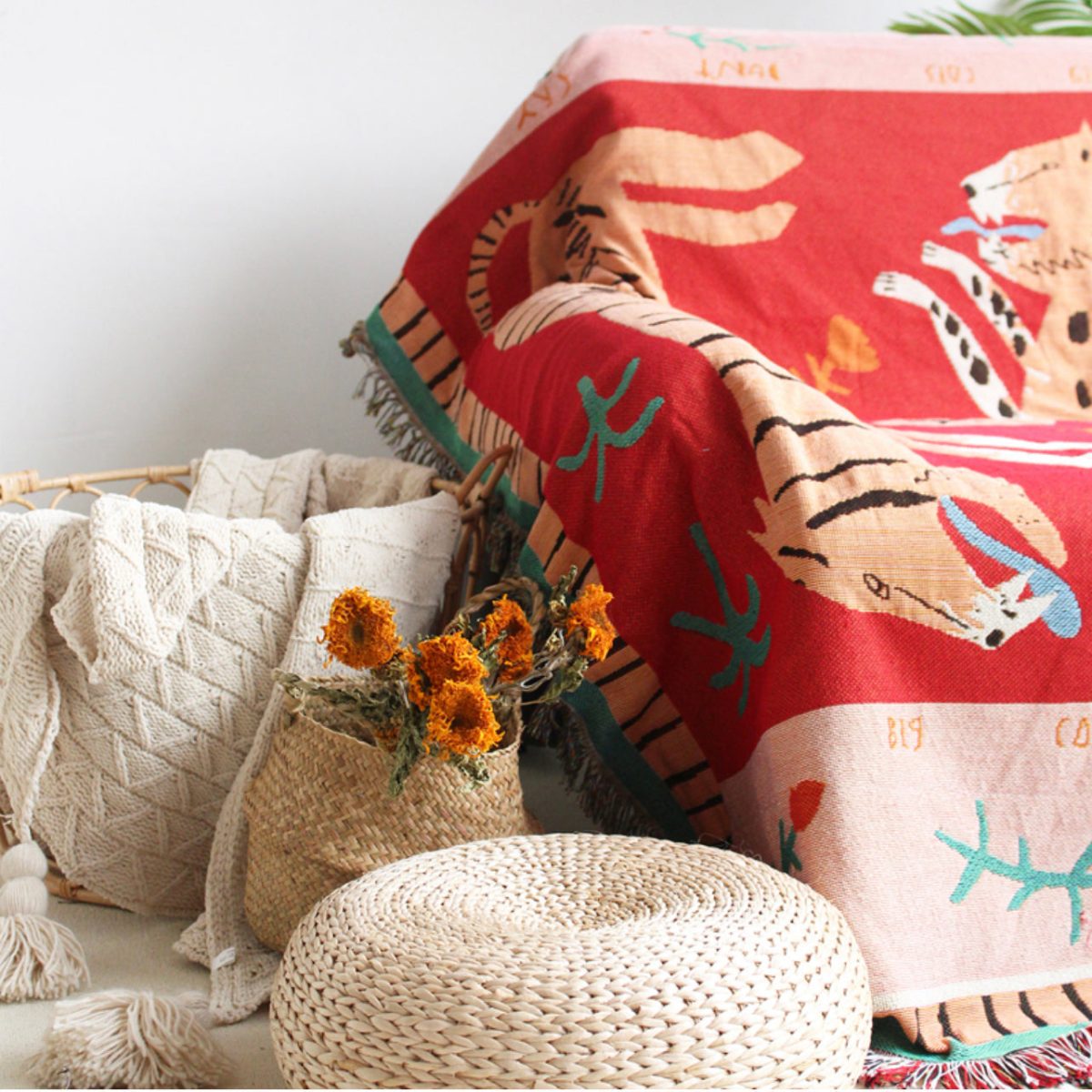 Product Image for Big Cats Don’t Cry Woven Throw Blanket