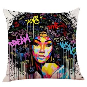 Product Image for Afro Beauty Indoor Outdoor Pillow Cover