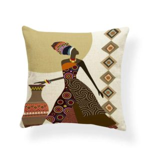 Product Image for African Beauty Indoor/Outdoor Pillow Cover