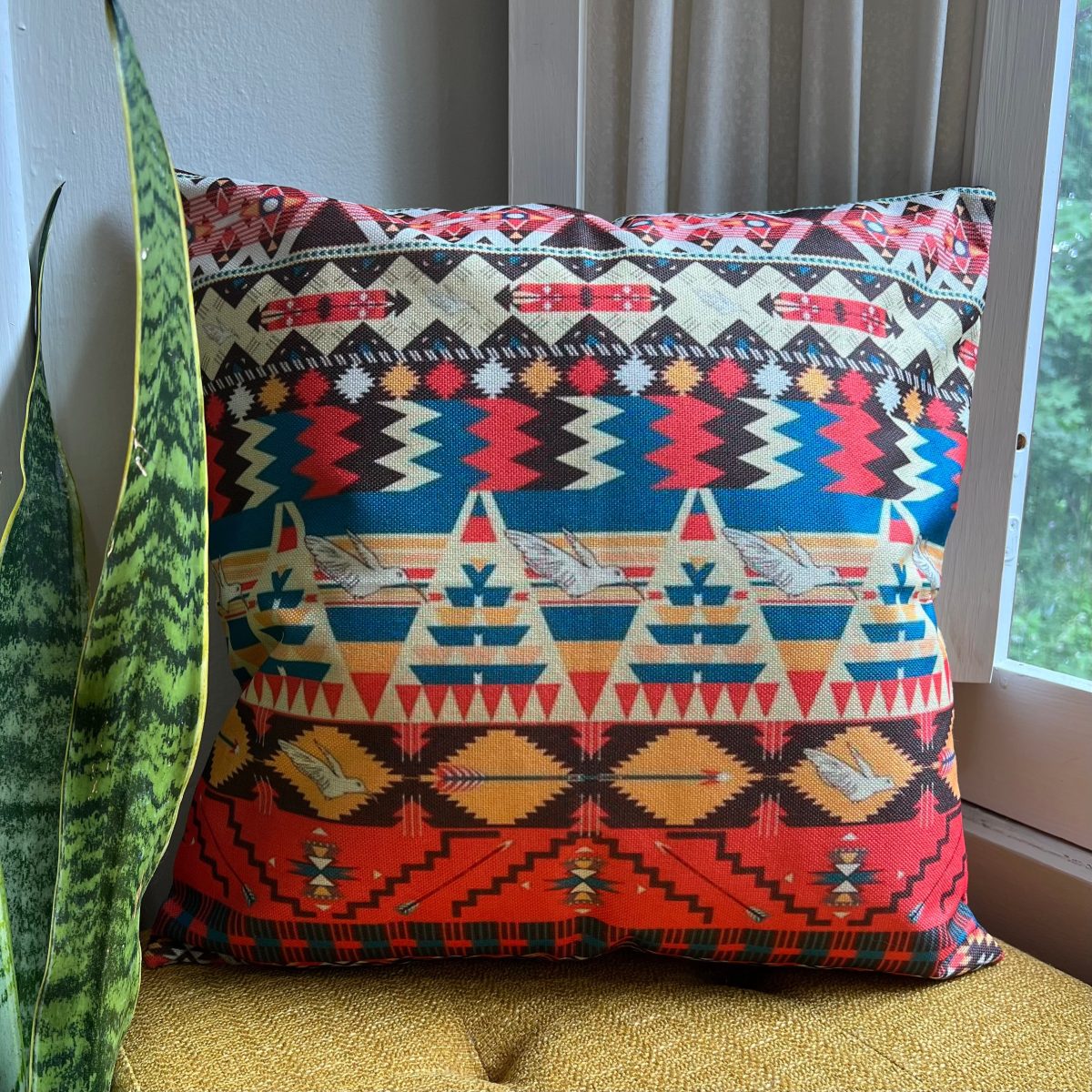 Product Image for Tribal Pattern #1 Indoor/Outdoor Pillow Cover