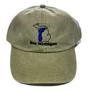 Product Image for  Hat – Optimum – Khaki, Embroidered Front
