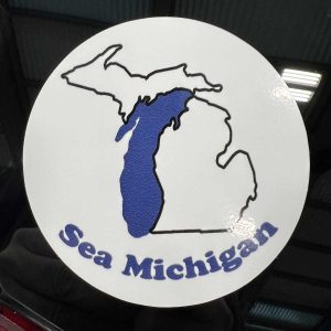 Product Image for  Decal – Decal #1 – Round White/Blue