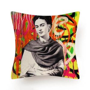 Product Image for Graffiti Frida Indoor/Outdoor Throw Pillow Cover