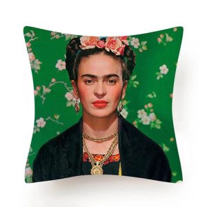 Product Image for Green Floral Frida Indoor/Outdoor Pillow Cover