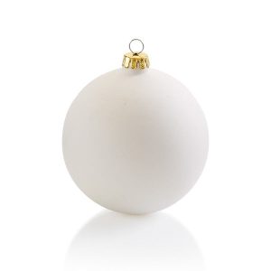 Product Image for Jumbo Round Ornament with Gold Cap-3 3/4″