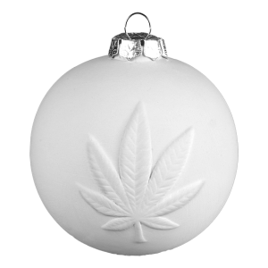 Product Image for Chill Leaf Ornament with Metal Cap