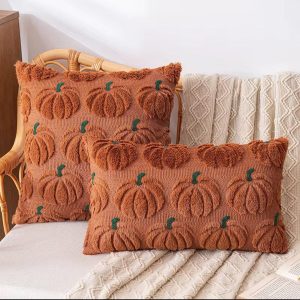 Product Image for Tufted Pumpkin Lumbar or Square Pillow Cover
