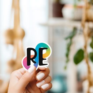 Product Image for RE Logo Sticker
