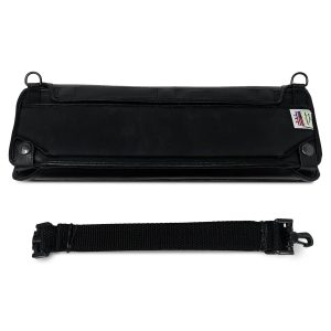Product Image for Selvas BLV Braille eMotion Fitted Black Leather Case with Protective Key Cover and strap